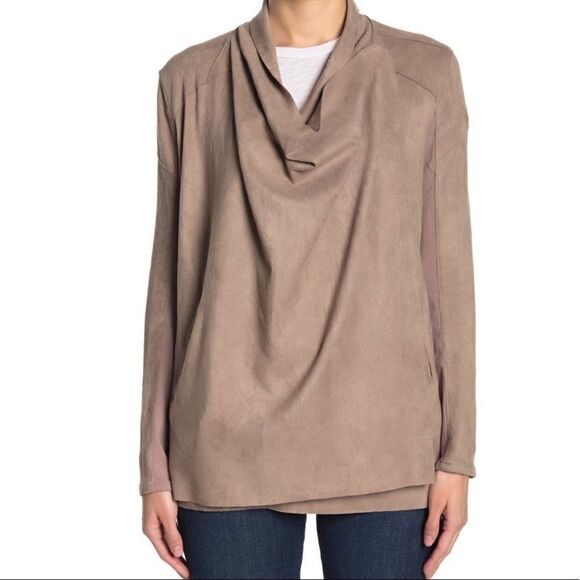 Blank NYC Cloud Nine Drape Front Jacket - Picture 11 of 12